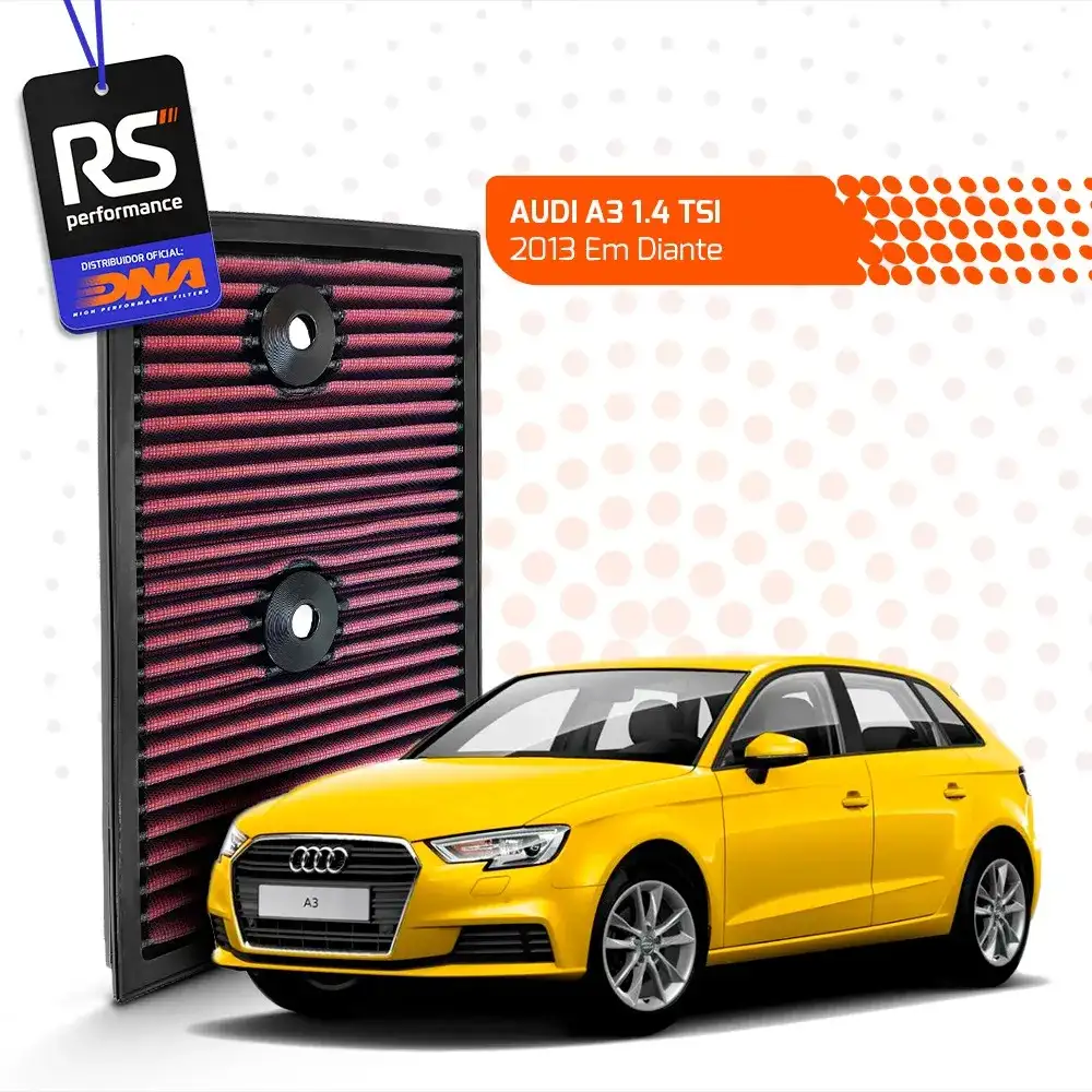 Filtro De Ar Esportivo Inbox Dna Para Motor Tsi/tfsi 1.4