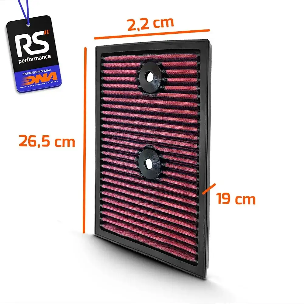 Filtro De Ar Esportivo Inbox Dna Para Motor Tsi/tfsi 1.4