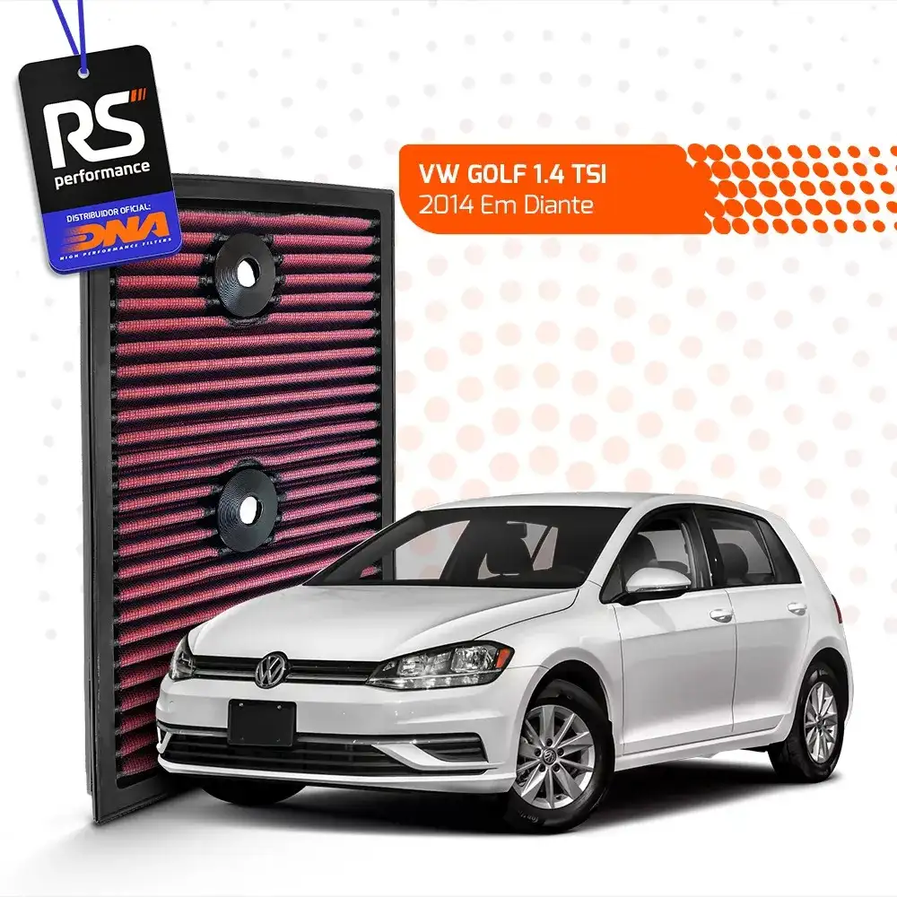 Filtro De Ar Esportivo Inbox Dna Para Motor Tsi/tfsi 1.4