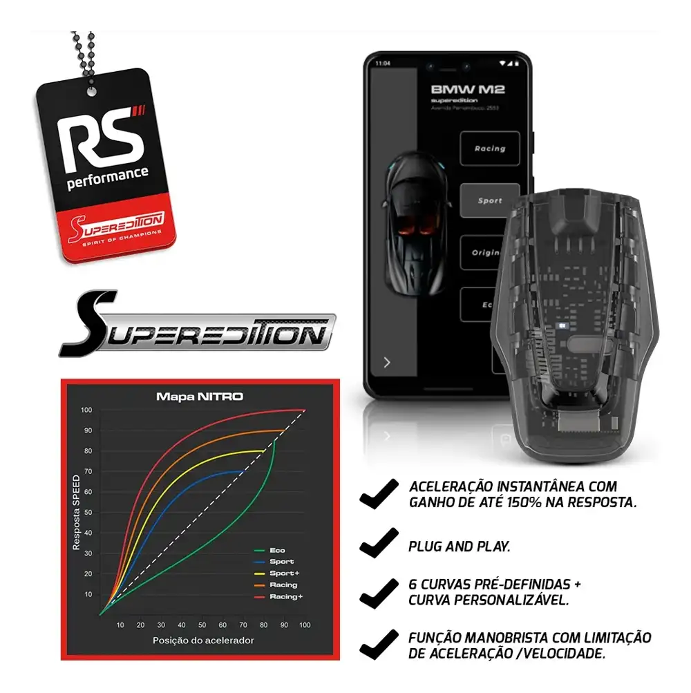 Chip Módulo De Aceleração Speed Nitro Fiat E Toyota