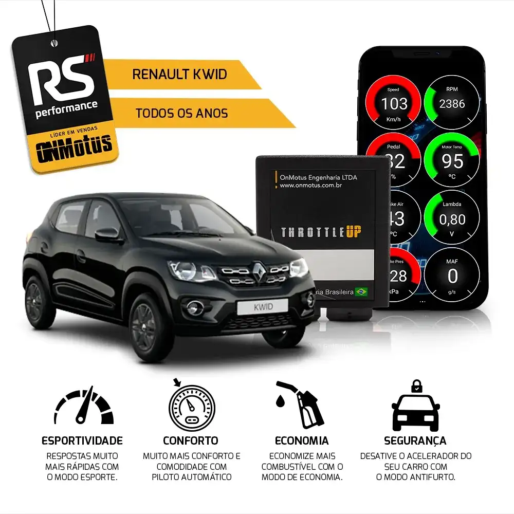 Chip De Pedal Piloto Automatico Throttle Up Nissan E Renault