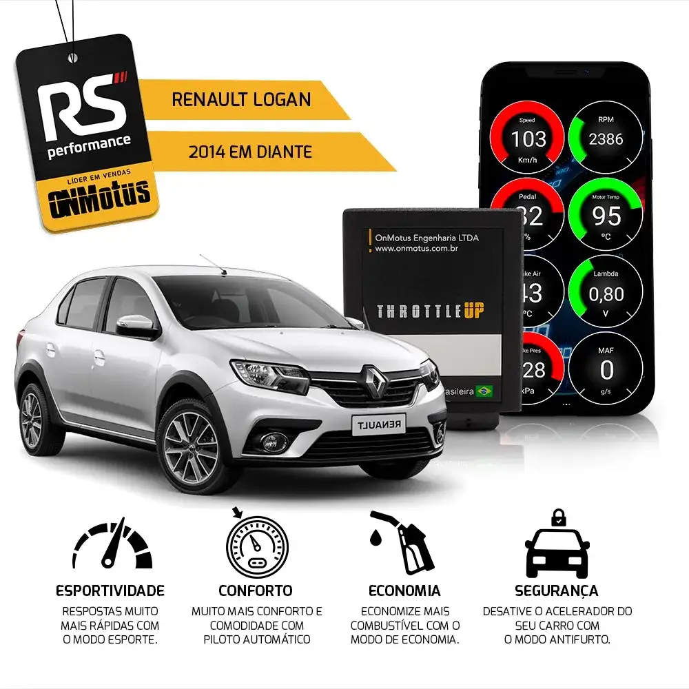 Chip De Pedal Piloto Automatico Throttle Up Nissan E Renault