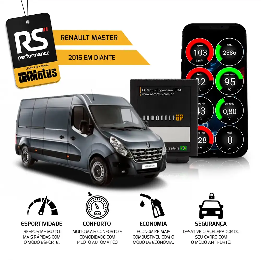 Chip De Pedal Piloto Automatico Throttle Up Nissan E Renault