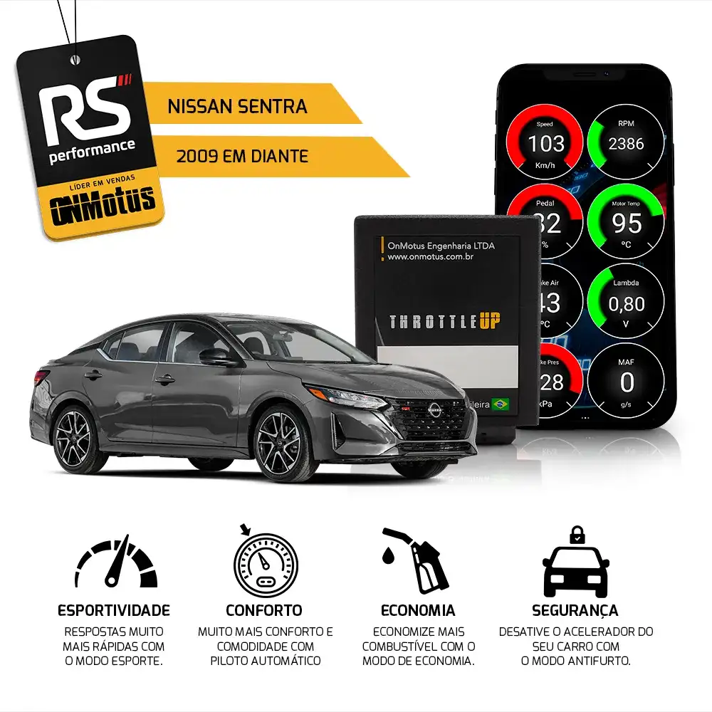 Chip De Pedal Piloto Automatico Throttle Up Nissan E Renault