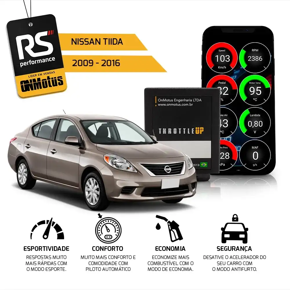 Chip De Pedal Piloto Automatico Throttle Up Nissan E Renault