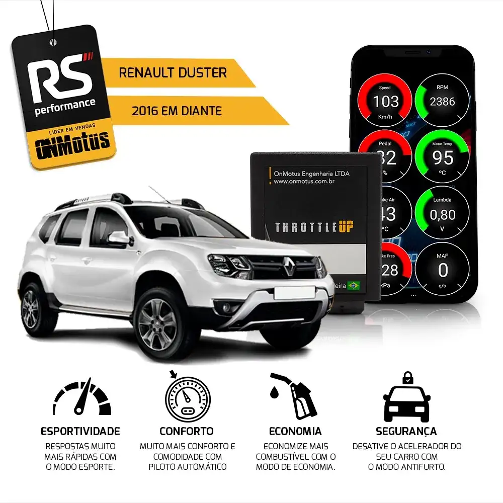 Chip De Pedal Piloto Automatico Throttle Up Nissan E Renault