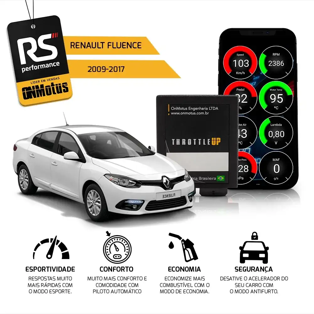 Chip De Pedal Piloto Automatico Throttle Up Nissan E Renault