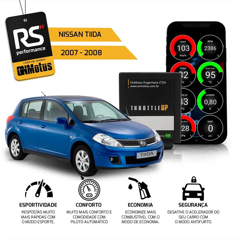 Chip De Pedal Piloto Automatico Throttle Up Nissan E Renault