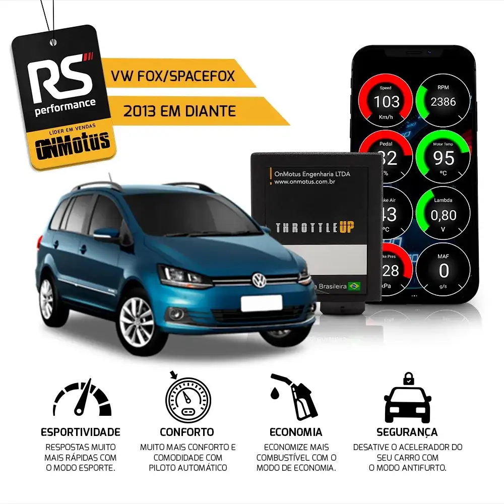Chip Pedal Piloto Automatico Throttle Up Audi E Volkswagen