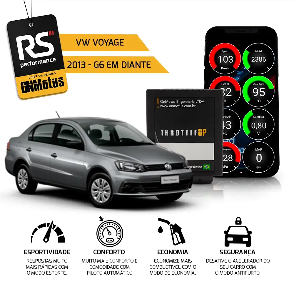 Chip Pedal Piloto Automatico Throttle Up Audi E Volkswagen