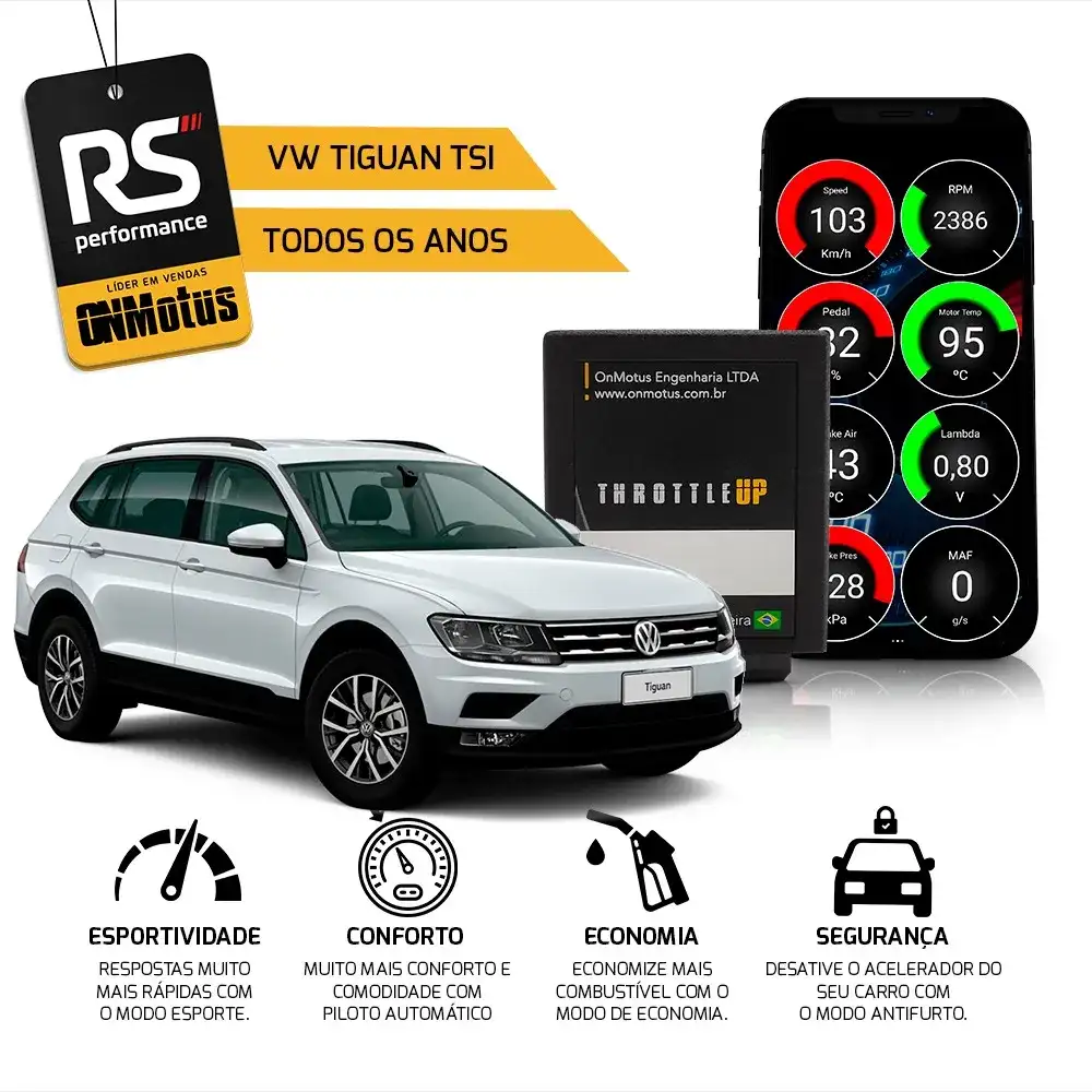Chip Pedal Piloto Automatico Throttle Up Audi E Volkswagen
