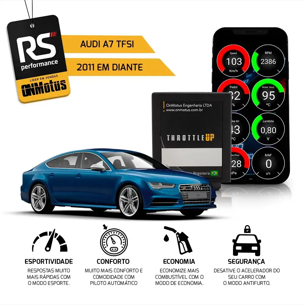 Chip Pedal Piloto Automatico Throttle Up Audi E Volkswagen
