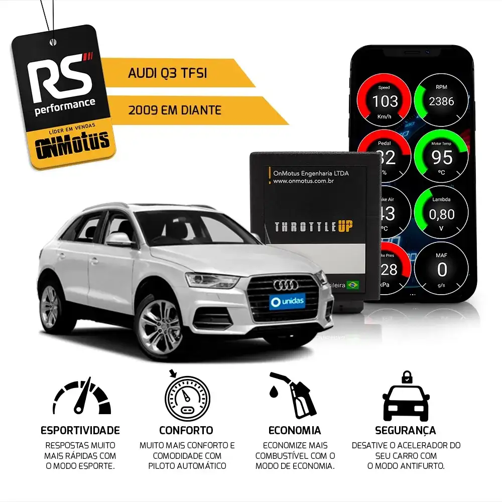 Chip Pedal Piloto Automatico Throttle Up Audi E Volkswagen