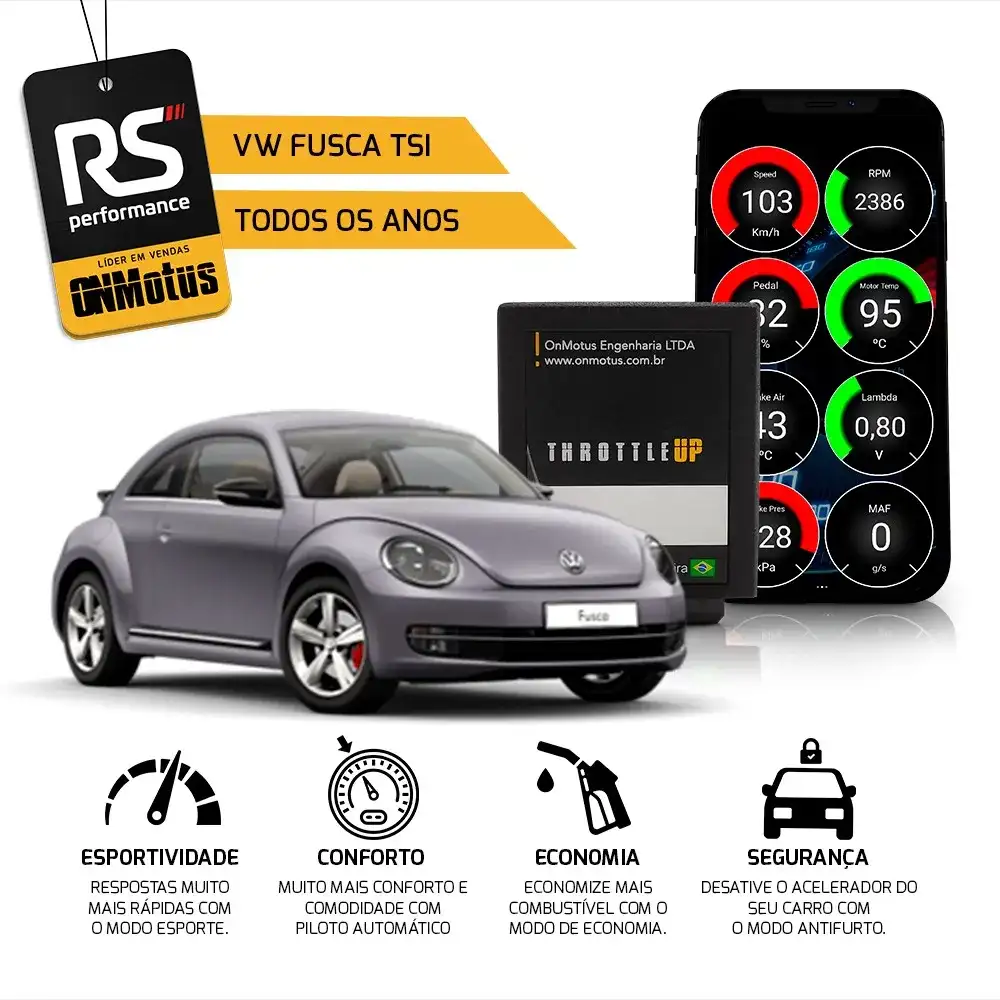 Chip Pedal Piloto Automatico Throttle Up Audi E Volkswagen