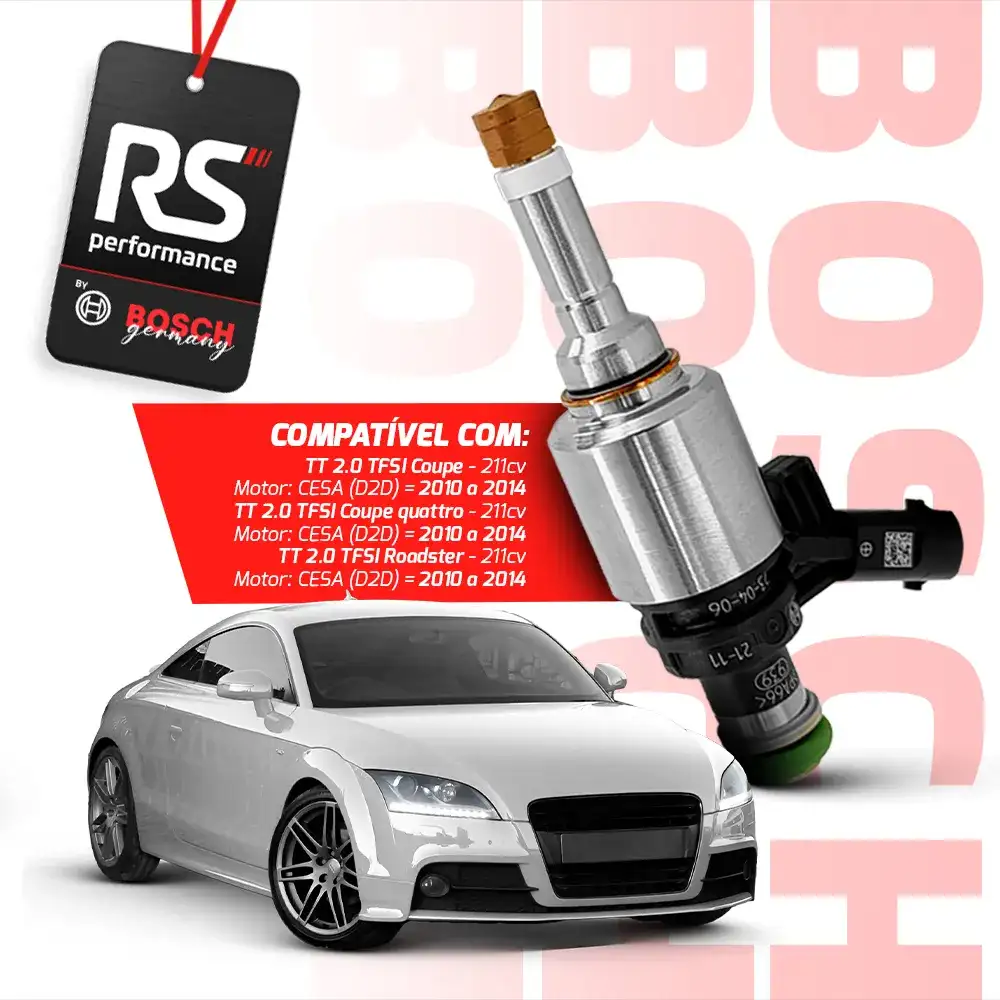 Válvula De Injeção Direta Hdev-5-1 Audi E Vw 2.0 Tsi / Tfsi