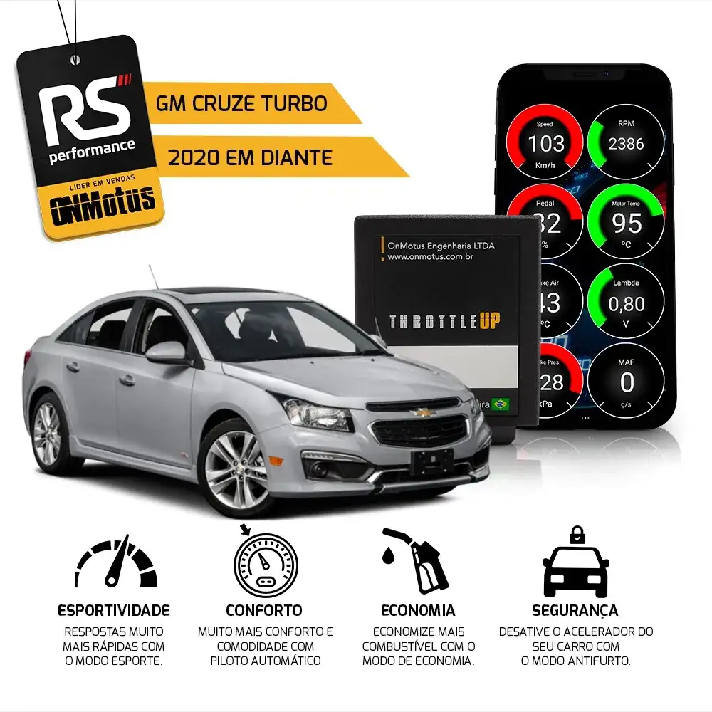 Chip De Pedal Piloto Automatico Throttle Up Ford E Gm