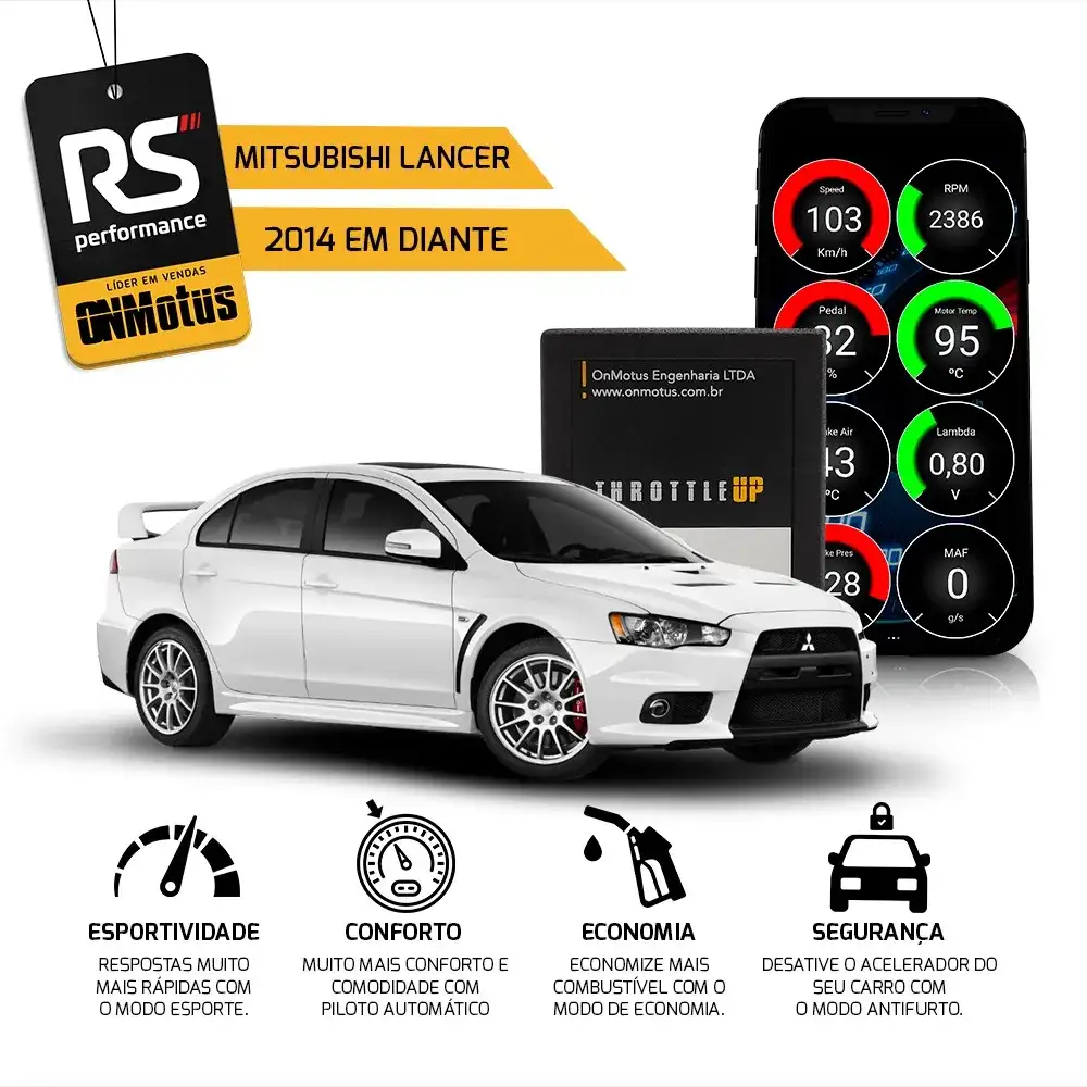 Chip De Pedal Piloto Automatico Throttle Up Mitsubishi