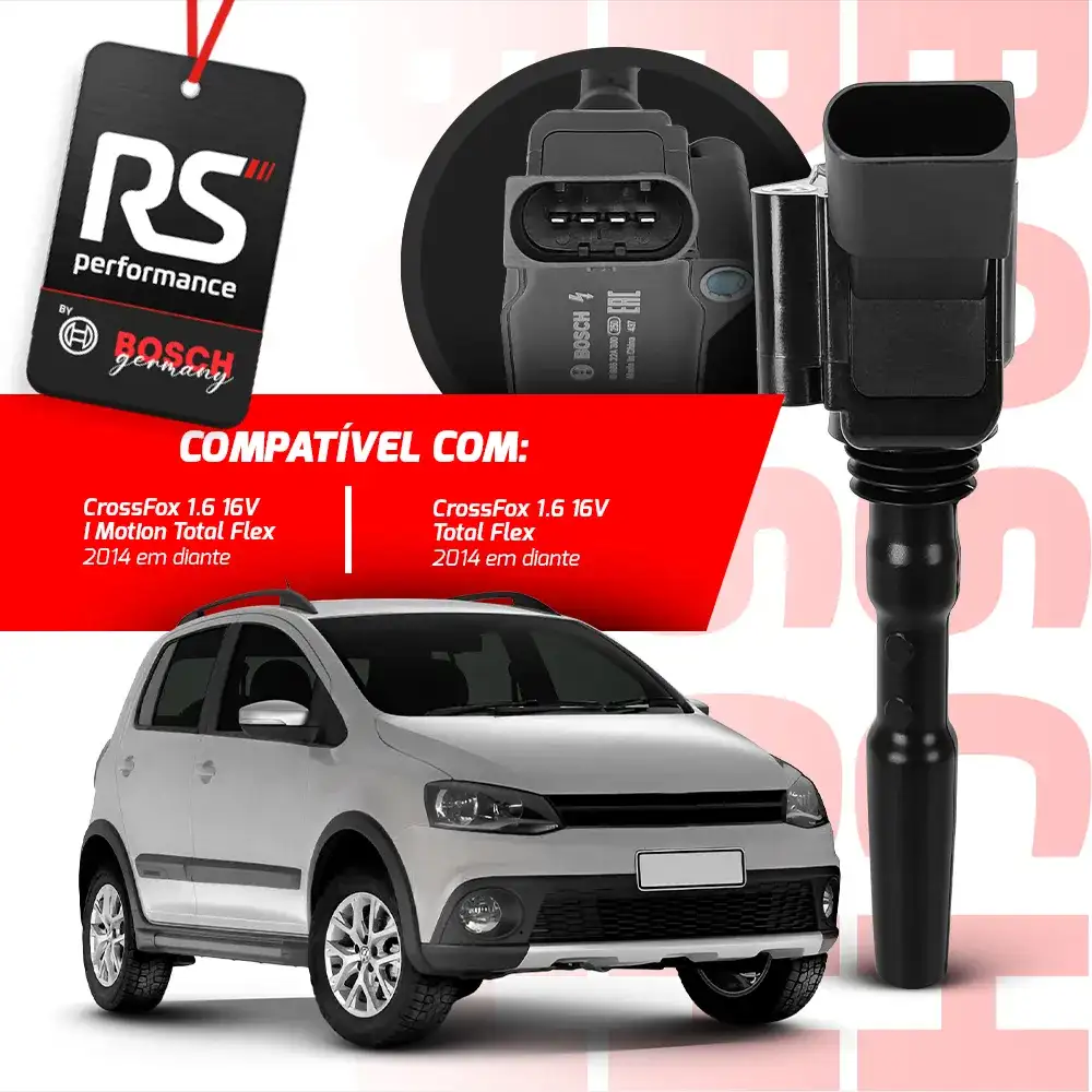 Bobina De Ignição Plástica 0 986 22a 210 Original Linha Gm