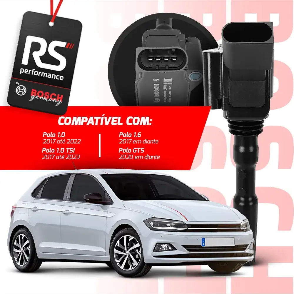 Bobina De Ignição 0 986 22a 300 Linha Original Audi E Vw