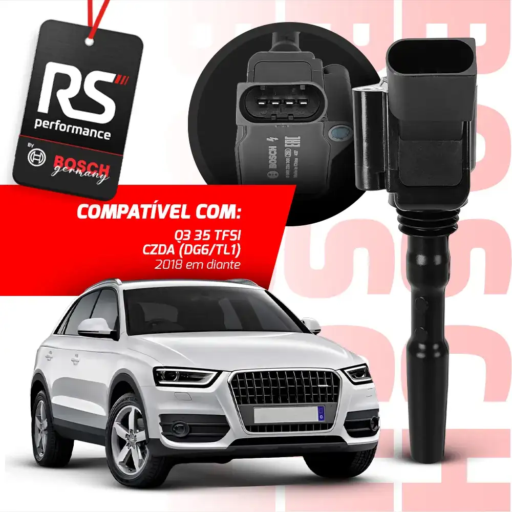 Bobina De Ignição 0 986 22a 300 Linha Original Audi E Vw