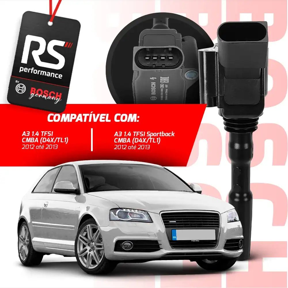 Bobina De Ignição 0 986 22a 300 Linha Original Audi E Vw