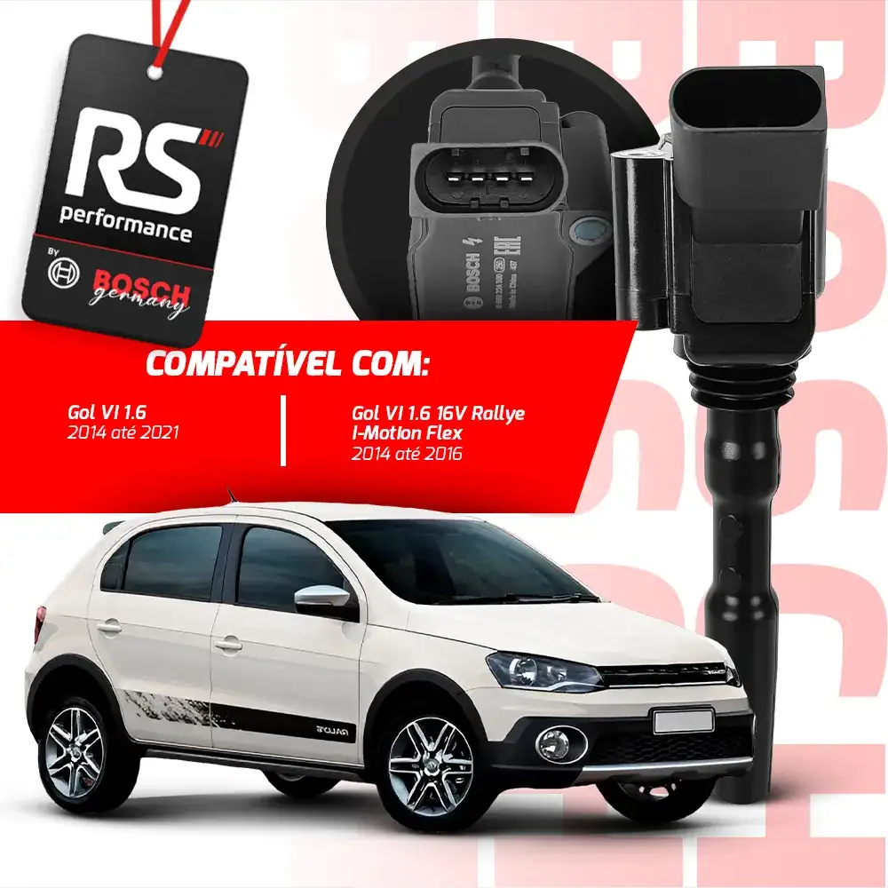 Kit 4 Bobinas De Ignição Original 0 986 22a 300 Audi E Vw