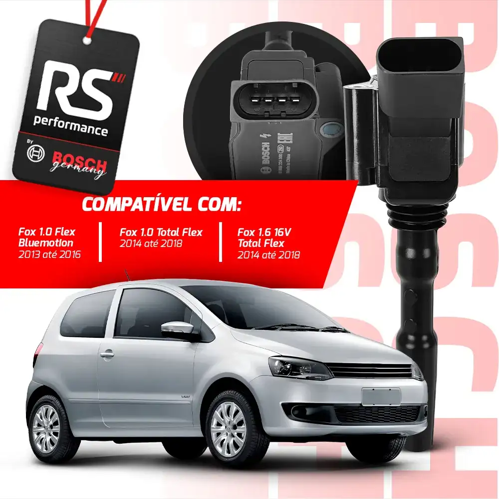 Kit 4 Bobinas De Ignição Original 0 986 22a 300 Audi E Vw
