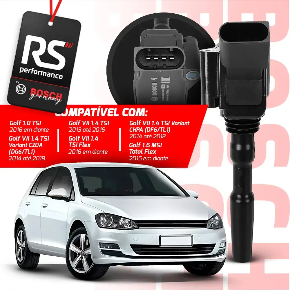 Kit 4 Bobinas De Ignição Original 0 986 22a 300 Audi E Vw