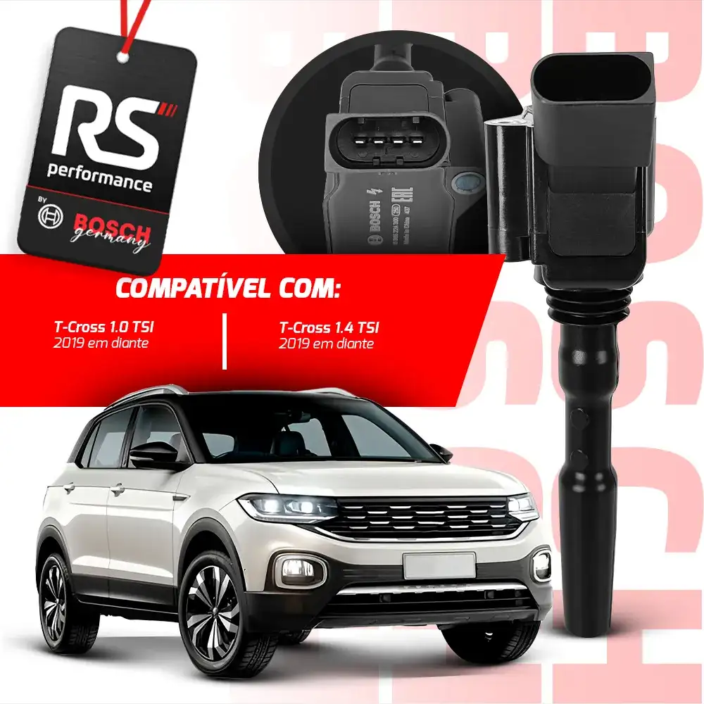 Kit 4 Bobinas De Ignição Original 0 986 22a 300 Audi E Vw
