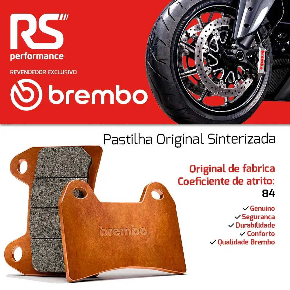 Pastilha Freio Original Dianteira Xdiavel E Supersport S