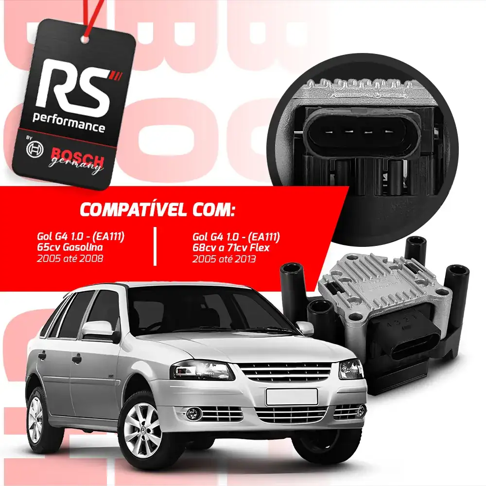 Bobina De Ignição F 000 Zs0 210 Original Vw E Audi Ea111