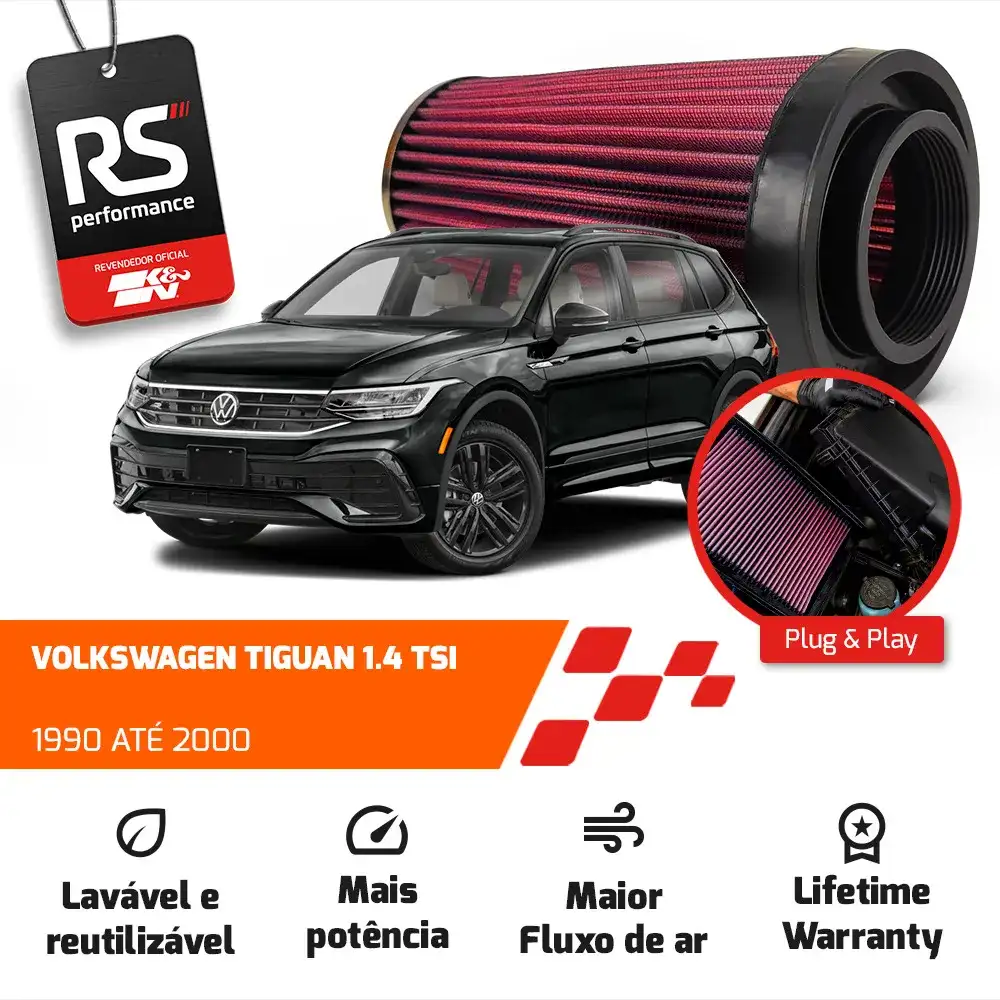 Filtro Esportivo Inbox Vw Audi 1.4 Tsi/tfsi 2014 Em Diante