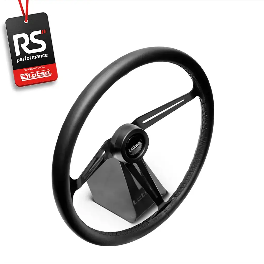 Volante Clássico Boxer Inox Em Couro - 3 Opções