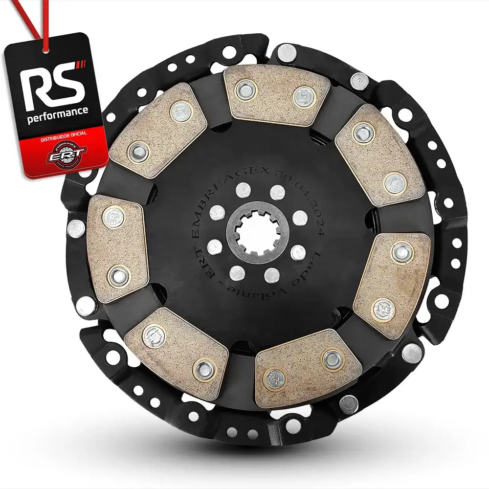 Embreagem Monodisco Com 7 Pastilhas Pedal Leve Até 450cv