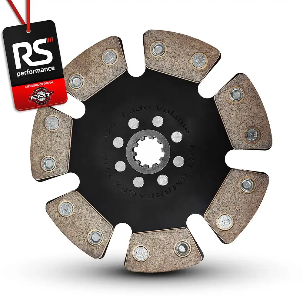 Embreagem Monodisco Com 7 Pastilhas Pedal Leve Até 450cv