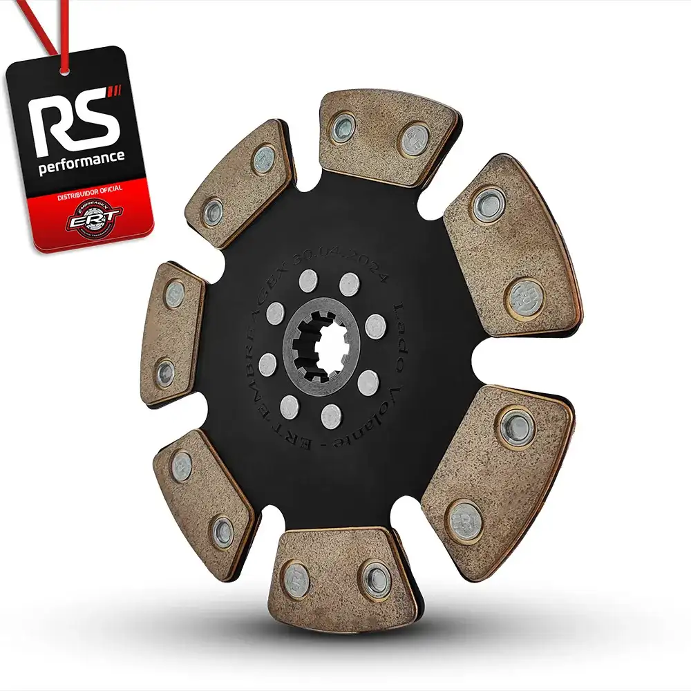 Embreagem Monodisco Com 7 Pastilhas Pedal Leve Até 450cv