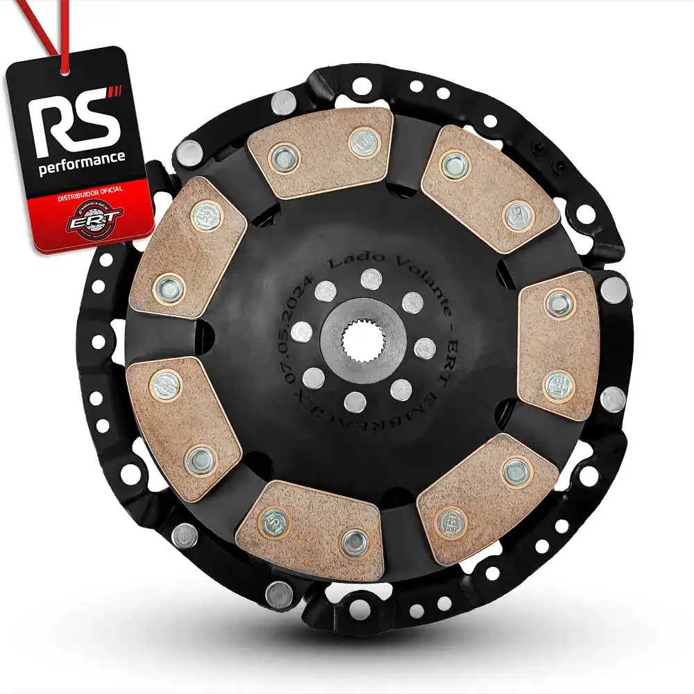 Embreagem Monodisco Com 7 Pastilhas Pedal Leve Até 450cv