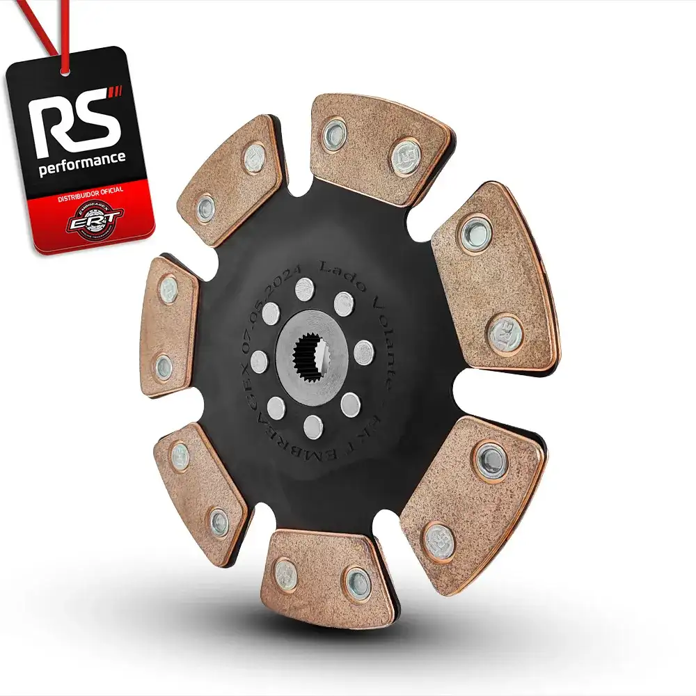 Embreagem Monodisco Com 7 Pastilhas Pedal Leve Até 450cv