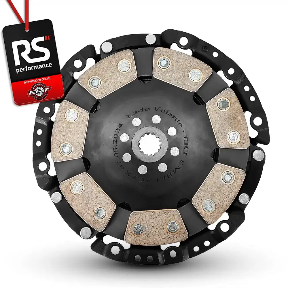 Embreagem Monodisco Com 7 Pastilhas Pedal Leve Até 450cv