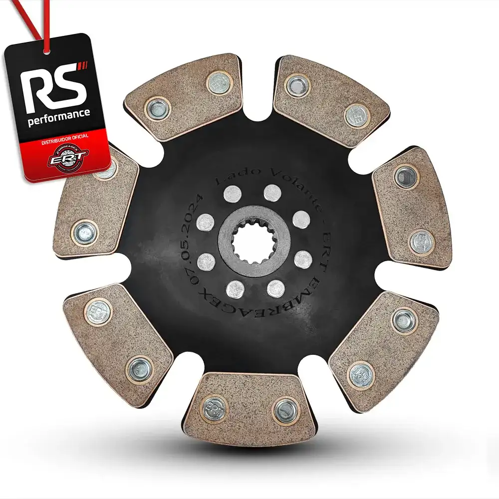Embreagem Monodisco Com 7 Pastilhas Pedal Leve Até 450cv