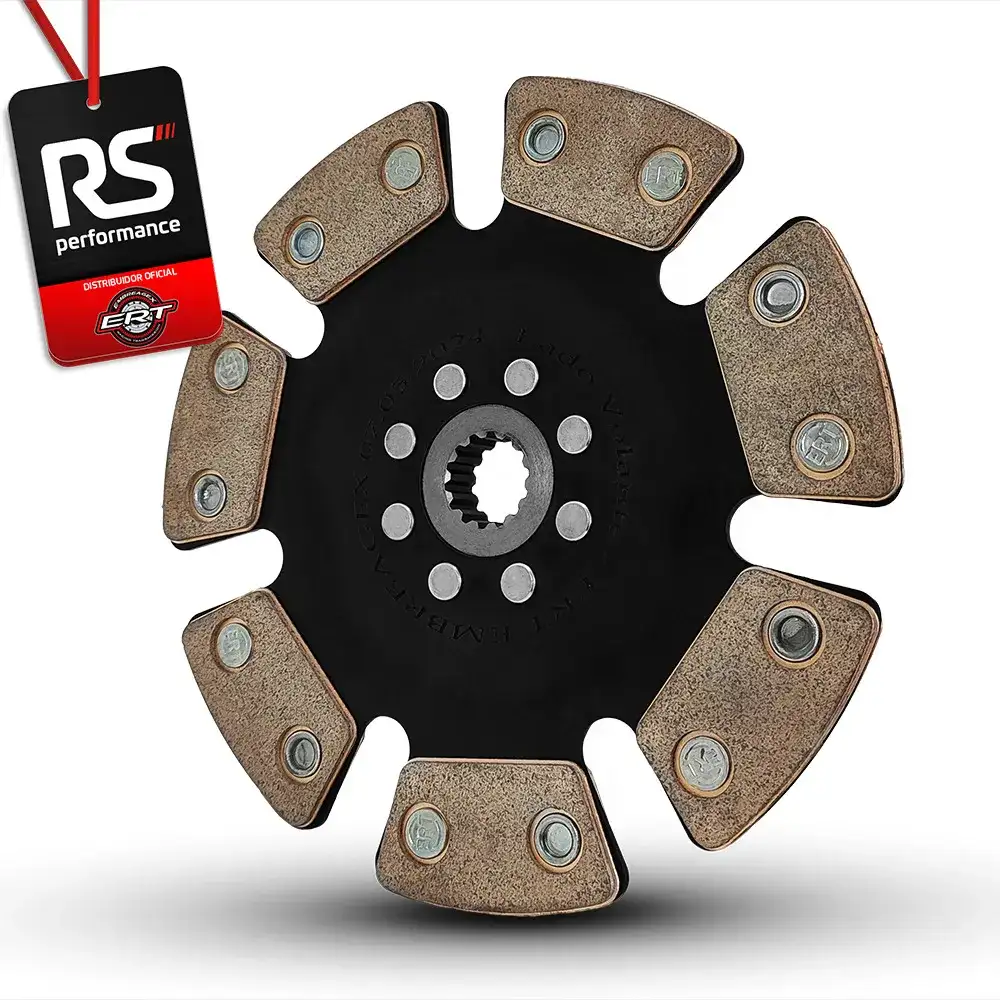Embreagem Monodisco Com 7 Pastilhas Pedal Leve Até 450cv