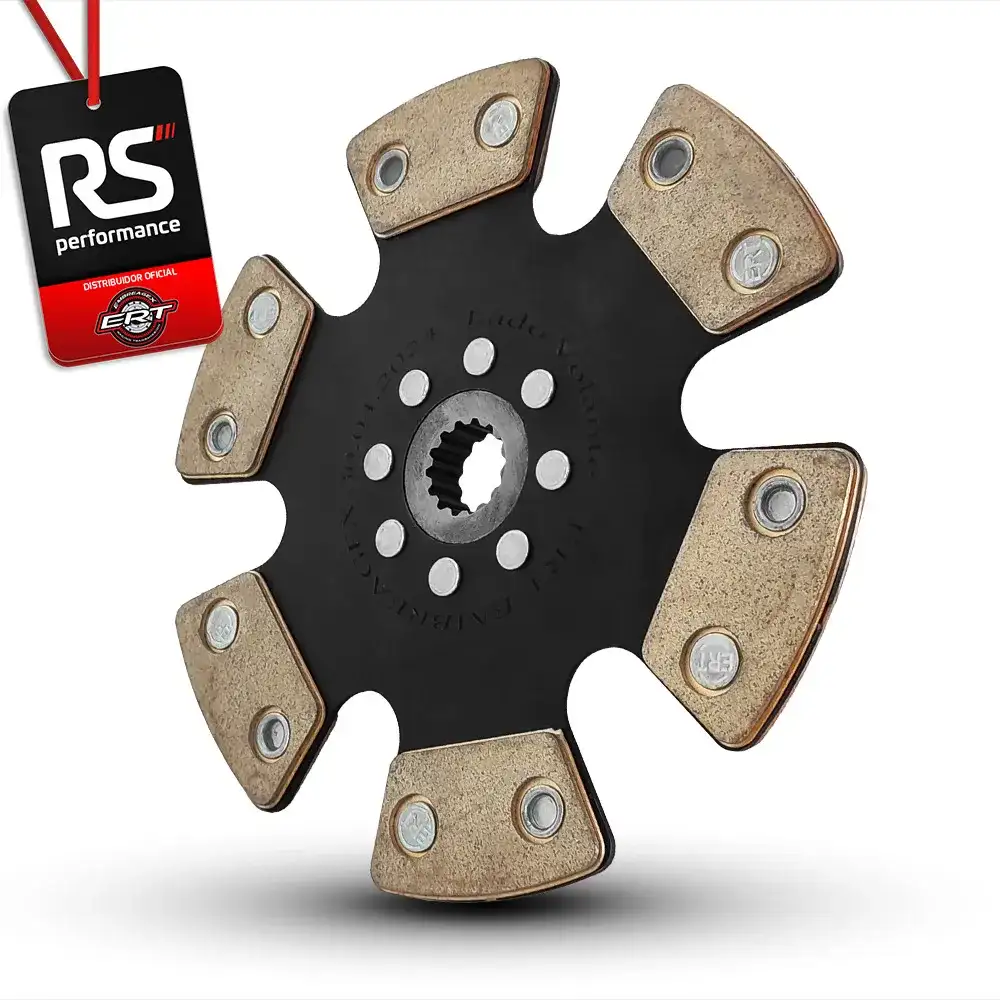 Embreagem Monodisco Com 6 Pastilhas Pedal Leve Até 400cv
