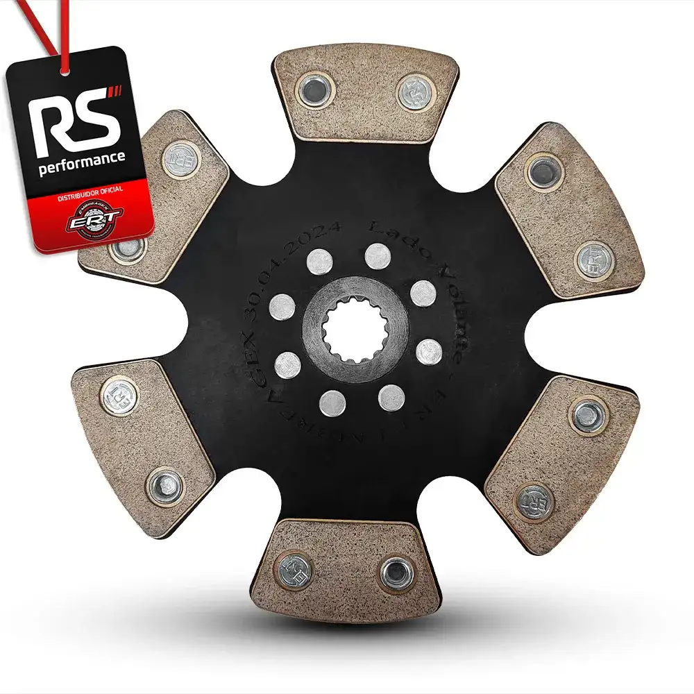 Embreagem Monodisco Com 6 Pastilhas Pedal Leve Até 400cv