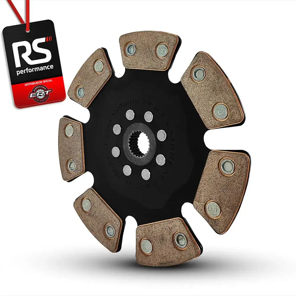 Embreagem Monodisco Com 7 Pastilhas Pedal Leve Até 450cv