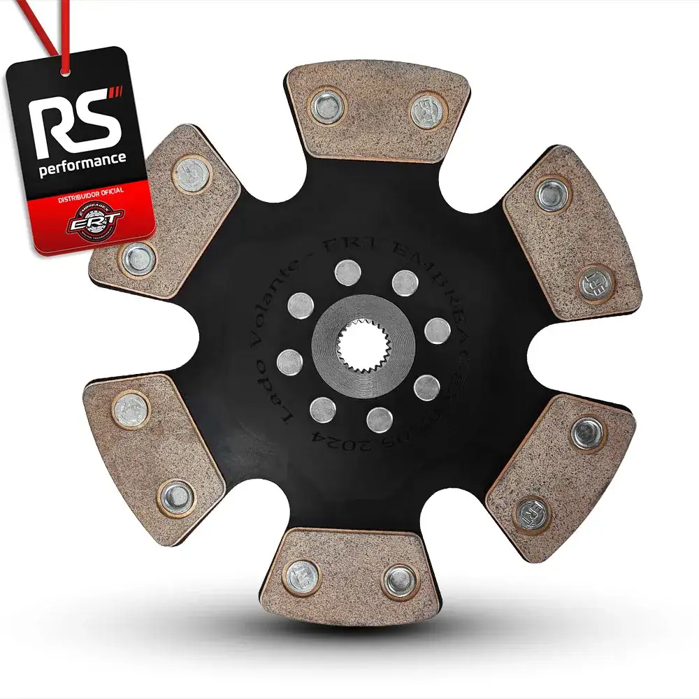 Embreagem Monodisco Com 6 Pastilhas Pedal Leve Até 400cv