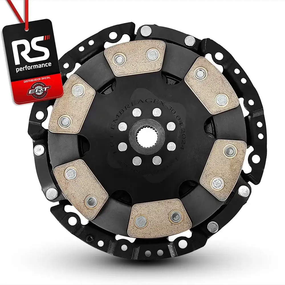 Embreagem Monodisco Com 6 Pastilhas Pedal Leve Até 400cv
