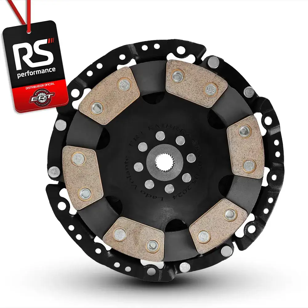 Embreagem Monodisco Com 6 Pastilhas Pedal Leve Até 400cv