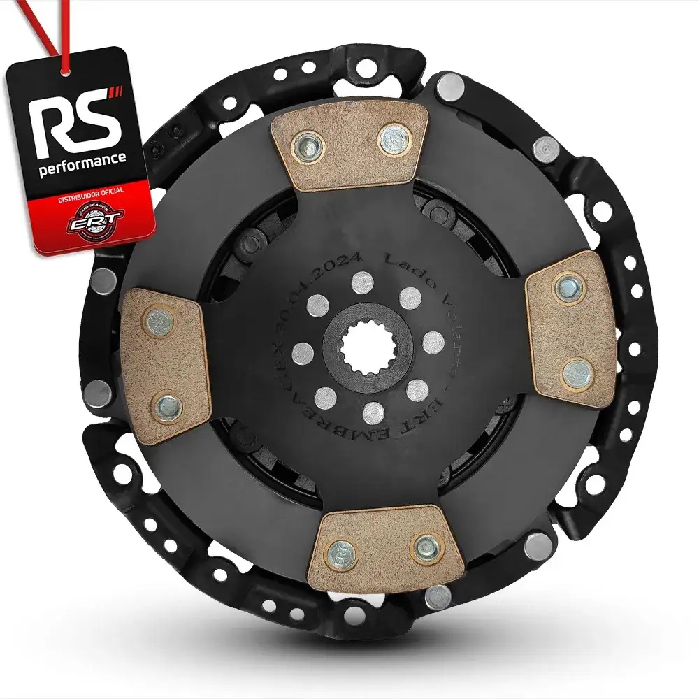 Embreagem Monodisco Com 4 Pastilhas Pedal Leve Até 300cv