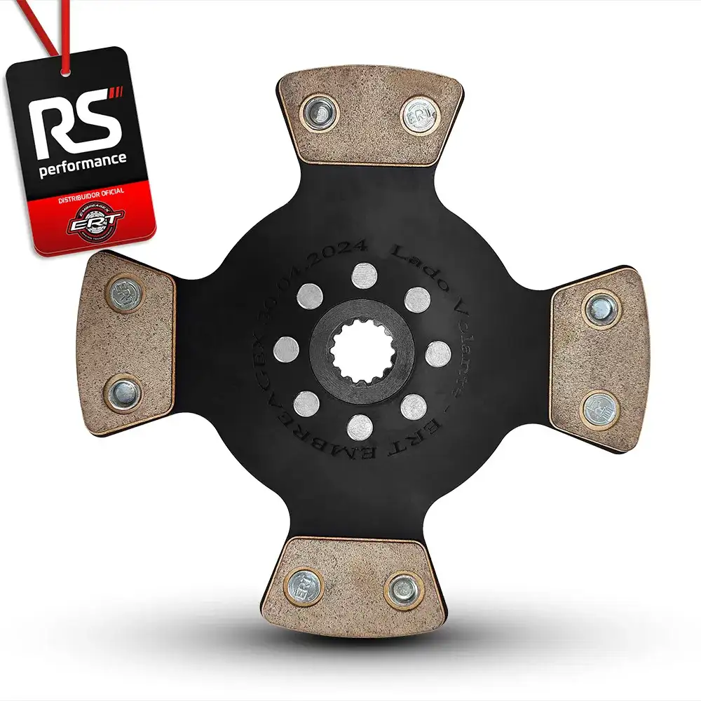 Embreagem Monodisco Com 4 Pastilhas Pedal Leve Até 300cv