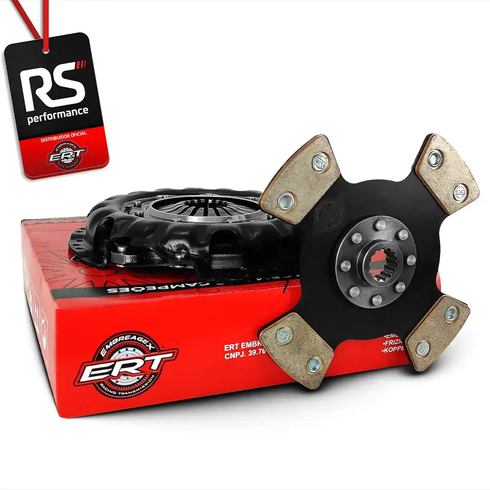 Embreagem Monodisco Com 4 Pastilhas Pedal Leve Até 300cv